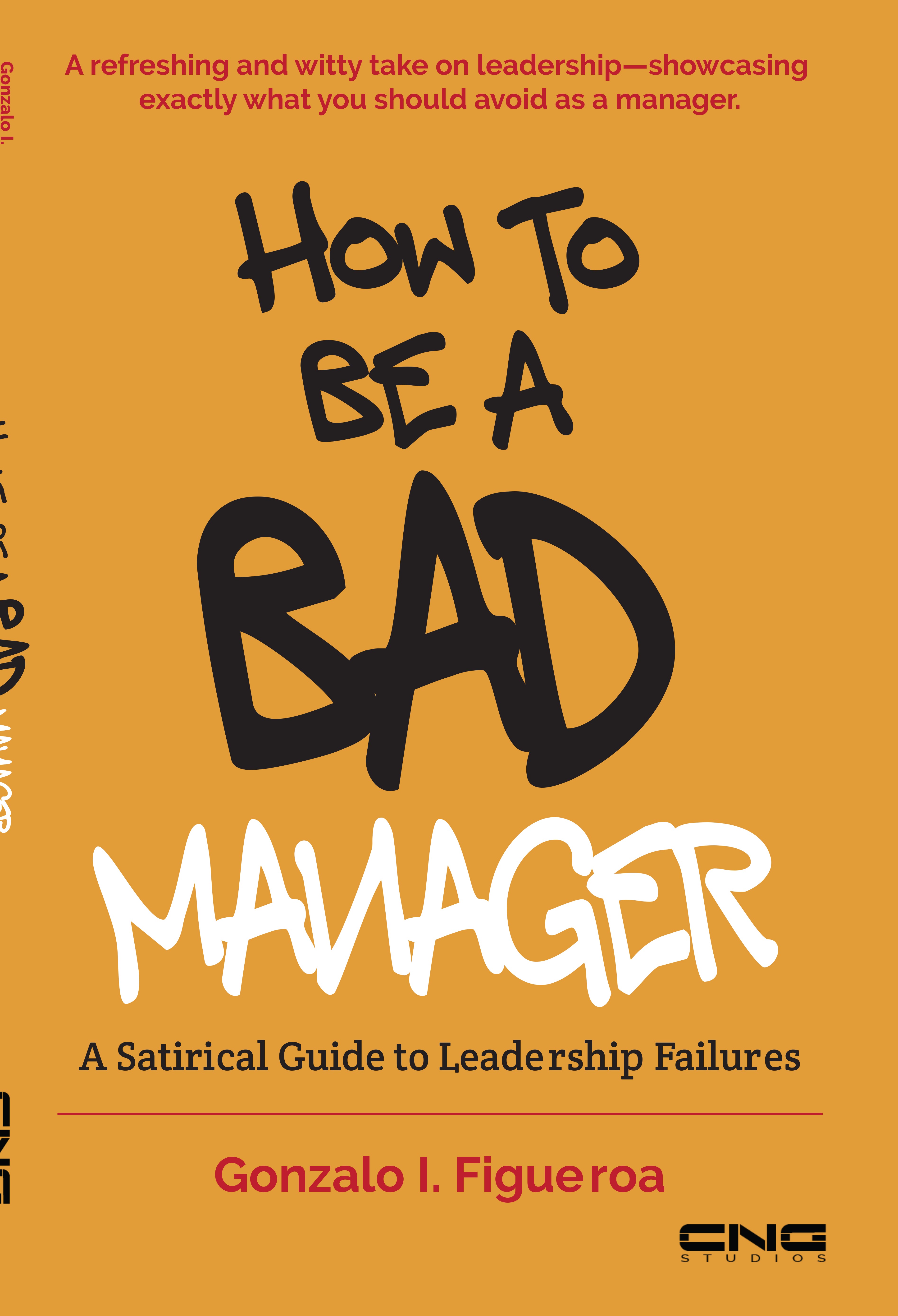 How to be a BAD Manager — book cover